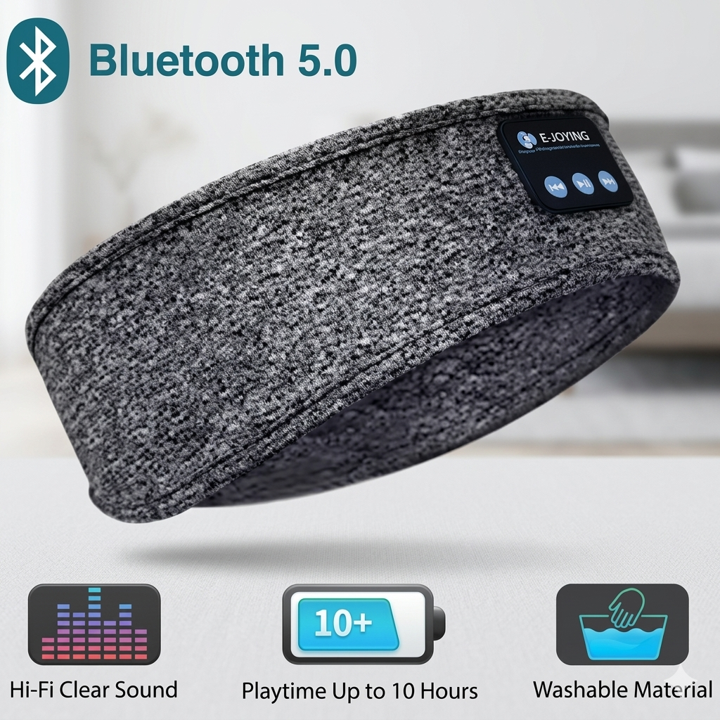 Perciron Wireless Bluetooth Sleeping & Sports Headband - Image 2